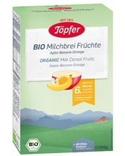 Млечна био каша Töpfer - С плодове, 200 g -1